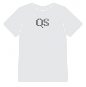 Quantified Self t-shirt (front)